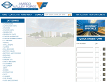 Tablet Screenshot of amscovf.com